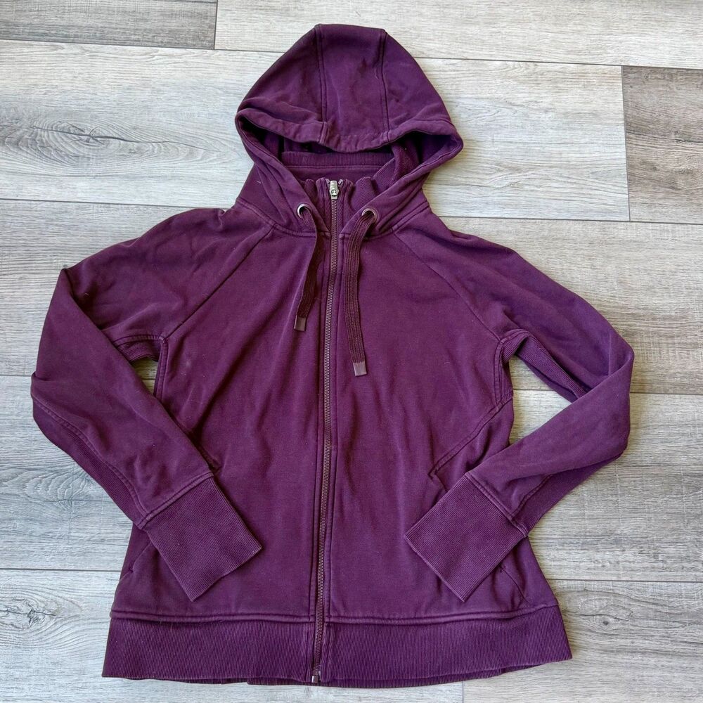 Athleta Triumph Hoodie Womens Large Hiking Warm Sz Large